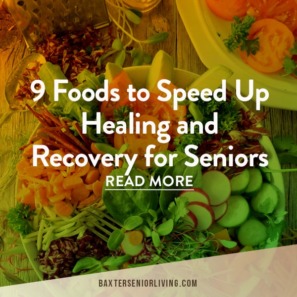 Recovery for seniors