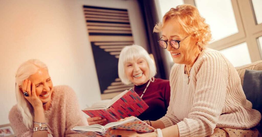 Baxter Senior Living | Senior Woman Holding A Book